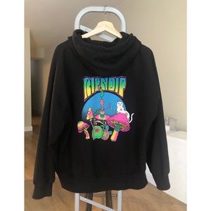 RIPNDIP Mushroom Black Hoodie